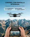 Drone GADNIC Airtrack Pro Control Remoto GPS 800m Pantalla 45 Retorno Automatico