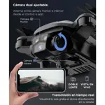 Drone Teledirigido Gadnic Drone006 4K GPS 3 Ejes Laser Anticolision 3000mAh 25 Min Pantalla 45