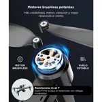 Drone Teledirigido Gadnic Drone006 4K GPS 3 Ejes Laser Anticolision 3000mAh 25 Min Pantalla 45