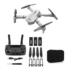 Drone Mini  Dron02 720P 2 Camara + 2 Bat Gris