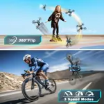 Drone Oviliee S17 con cámara HD 1080P, retención de altitud y 2 bar