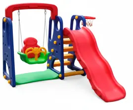 Set De Juegos Tobogan Y Hamaca 5608...