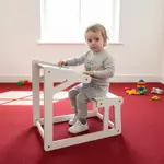 Pizarra Infantil Mesa Pupitre De Dibujo Melamina Con Silla Blanco