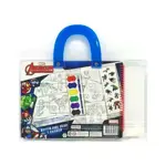 Maletin de acuarelas libro Avengers marvel pintar stickers
