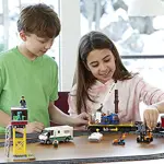 Edificio de trenes de control remoto LEGO City Cargo Train 6