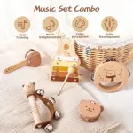 Juguetes Montessori Instrumentos Musicales para Bebés Bear Instrument