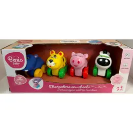 Autitos Animales Con Rueda Libre X4