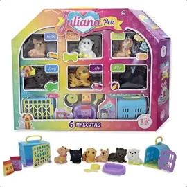 Pets Con Seis Mascotas Y Accesorio...
