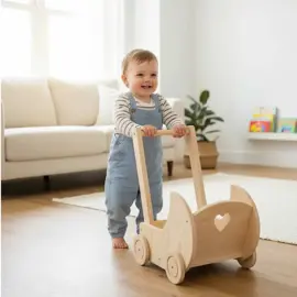 Coche Para Bebote Y Muñecas Montess...