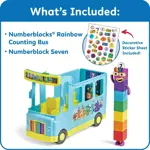 Figura de juego Playsets hand2mind Numberblocks Rainbow Bus