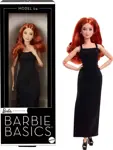 Muñeca de coleccionista Barbie Basics modelo 04 con pelo rojo rizado