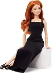 Muñeca de coleccionista Barbie Basics modelo 04 con pelo rojo rizado