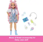 Muñeca moderna Barbie Dream Besties Daisy Jean con acceso.