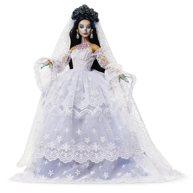 Muñeca Barbie Día de Muertos La Llorona Edición Gold Label