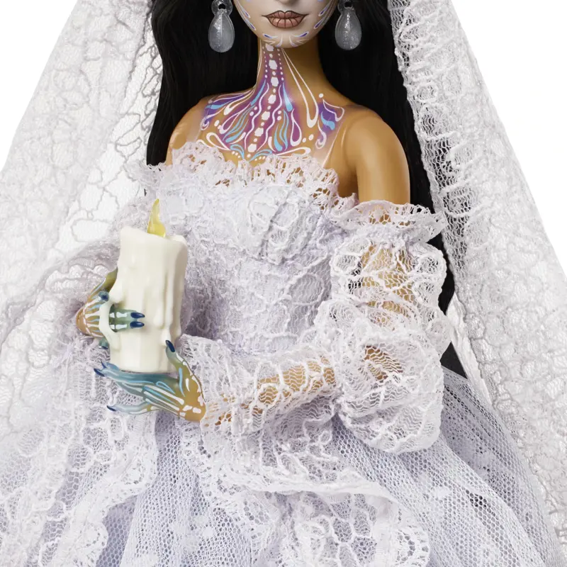Muñeca Barbie Día de Muertos La Llorona Edición Gold Label