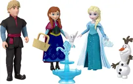 Frozen Set De 4 Muñecas Pequeñas C...