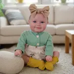 Muñeca Reborn BABESIDE de 51 cm de Vinilo Suave y Articulada