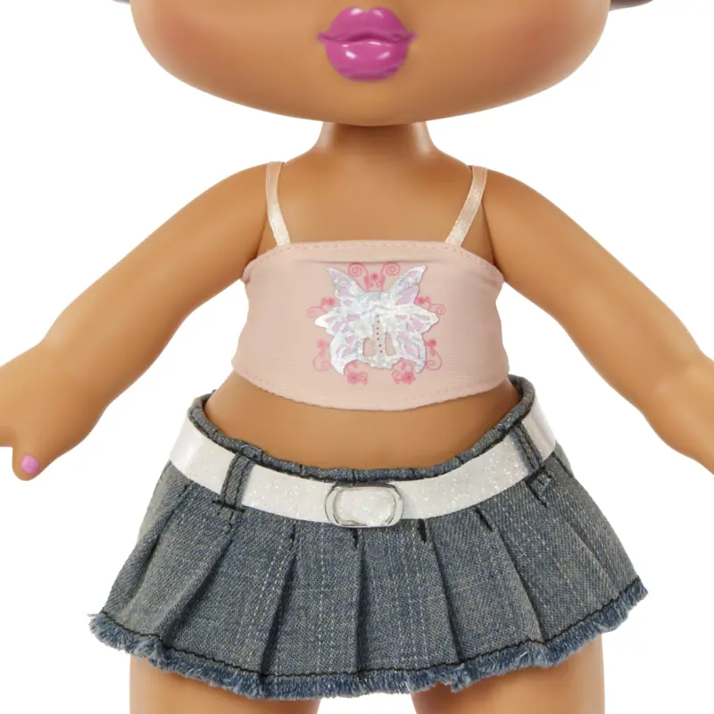 Muñeca Bratz Big Babyz Yasmin de 33,7 cm con traje, mascota y botella