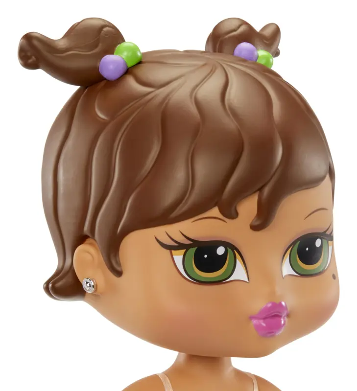 Muñeca Bratz Big Babyz Yasmin de 33,7 cm con traje, mascota y botella