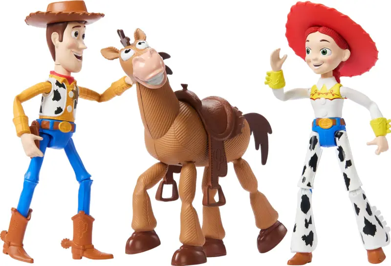 Figuras de acción Mattel Disney Pixar Toy Story, paquete de 3, 10 a 19 cm