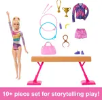 Playset Barbie Careers Gymnasia con muñeca gimnasta rubia