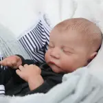 Muñeca Reborn CHAREX Realistic Levi de 45 cm con accesorio