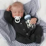 Muñeca Reborn CHAREX Realistic Levi de 45 cm con accesorio