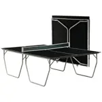 Mesa de Ping Pong Profesional - Plegable, 280x154cm, Red Regulable, Negra