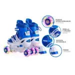Rollers Para Niñas y Niños Extensibles Con Bolso