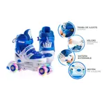 Rollers Para Niñas y Niños Extensibles Con Bolso