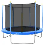 Cama Elástica Gadnic T8FT 2,44 mts con Red de Seguridad Reforzada Hasta 100kg