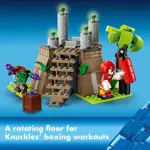Set de construcción LEGO Sonic The Hedgehog Knuckles con 2 figuras