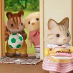 Calico Critters, Sandy Cat Family, muñecas, figuras de casas