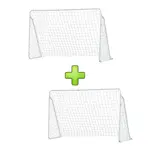 Combo 2 arcos de futbol Exahome 80x50cm