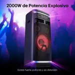 Parlante Inalámbrico XBOOM Torre de Sonido 2000W DJ Partylink Karaoke Star LG