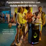 Parlante Inalámbrico XBOOM Torre de Sonido 2000W DJ Partylink Karaoke Star LG