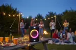 Parlante Party TAX3206/77 - 80W RMS, Woofer 8", 14 hrs Batería, Karaoke