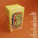 Parlante VIVID Portátil - 25W, 8", 8hs Bat., Bluetooth/RGB