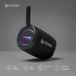 Parlante Bluetooth Inalámbrico Suono AUX USB-C SD Luz LED