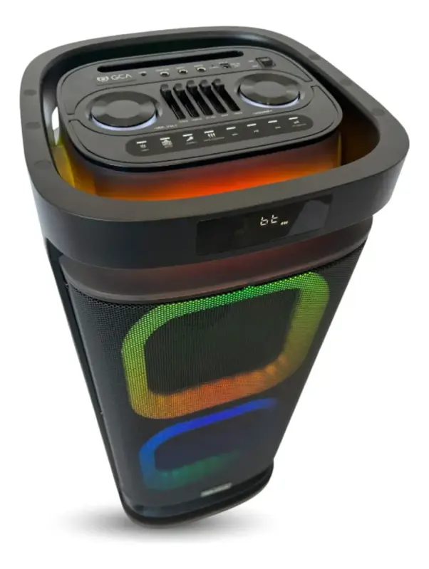 Parlante Gca Super Beat Doble Woofer 10 Pulgadas Con Ruedas