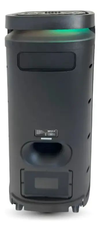 Parlante Gca Super Beat Doble Woofer 10 Pulgadas Con Ruedas