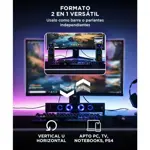 Parlante Gamer RGB Gadnic 2 en 1: Pc y Barra de Sonido