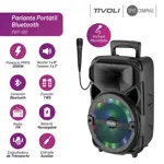 Parlante Portátil Bluetooth Tivoli 2500w Micrófono Radio FM