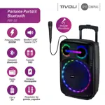 Parlante Portátil Bluetooth Tivoli 6000w Micrófono Radio FM