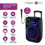 Parlante Portátil Bluetooth Tivoli 7000w Micrófono Radio FM