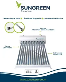 Termotanque Solar Sga 150L