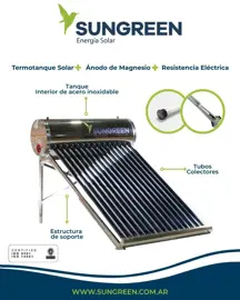 Termotanque Solar Sgi 150L (Inoxida...