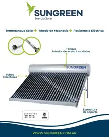 Termotanque Solar Sga 300L