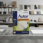 Resma Autor A4 90grs 500 Hojas Blanco Blanco