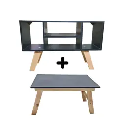 Mesa Ratona + Rack De Tv Escan...